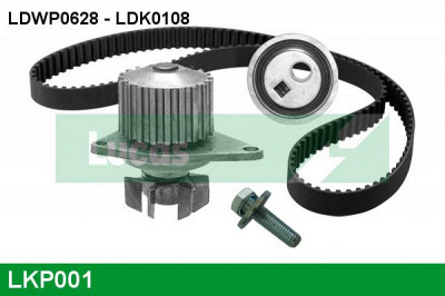 LUCAS ENGINE DRIVE lkp001 -  Водяной насос + комплект зубчатого ремня